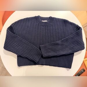 Zara cropped sweater